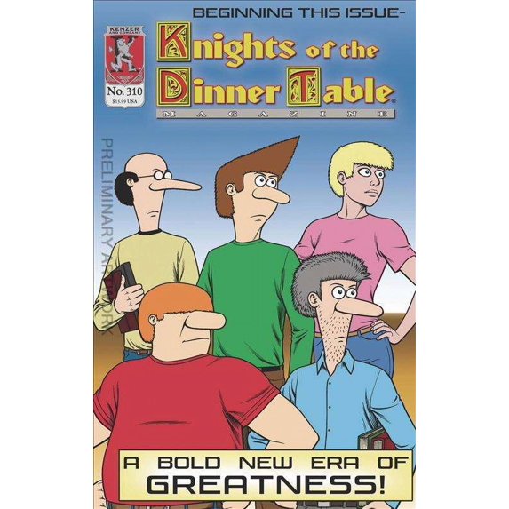 Knights of the Dinner Table #310 VF ; Kenzer and Company Comic Book