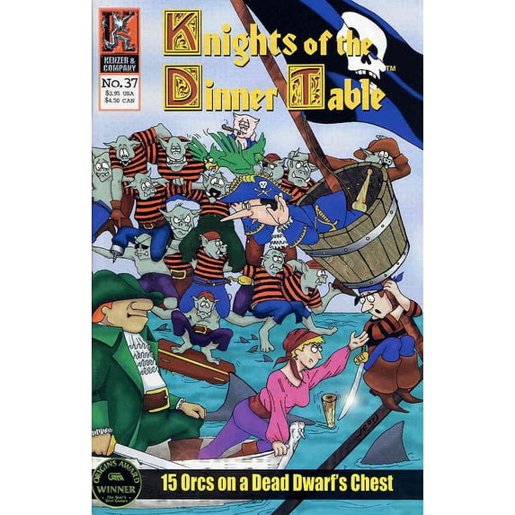 Knights of the Dinner Table #37 VF ; Kenzer and Company Comic Book