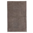 thumbnail image 1 of Knightsbridge Chakkar Board 220 GSF Non Skid Back Bath Rug 20 x 30 - Stone, 1 of 2