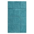 thumbnail image 1 of Knightsbridge Chakkar Board 220 GSF Non Skid Back Bath Rug 21 x 34 - Aqua, 1 of 2
