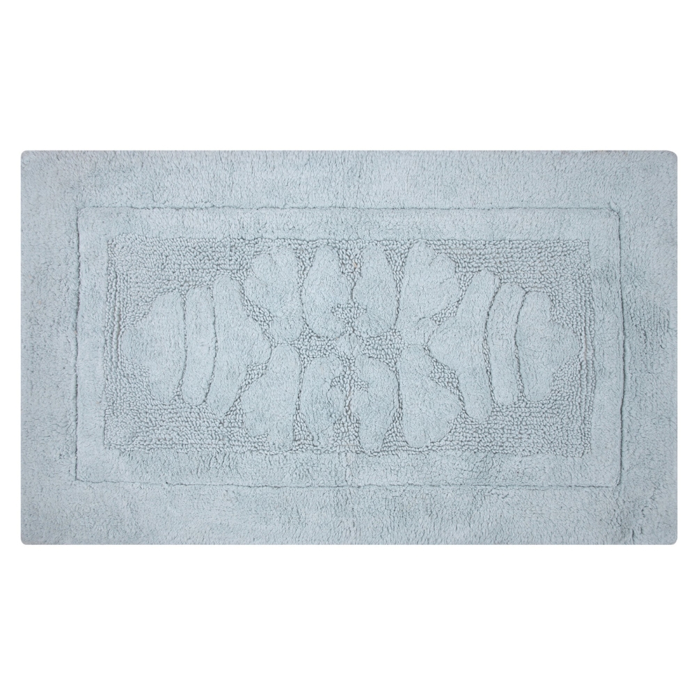 Knightsbridge Cipher 220 GSF Non Skid Back Bath Rug 21 x 34 Light