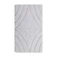 thumbnail image 1 of Knightsbridge Diamond 220 GSF Non Skid Back Bath Rug 20 x 30 - White, 1 of 2