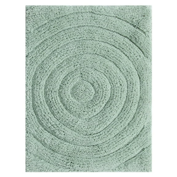 Knightsbridge Echo 220 GSF Non Skid Back Bath Rug 20 x 30 - Sage