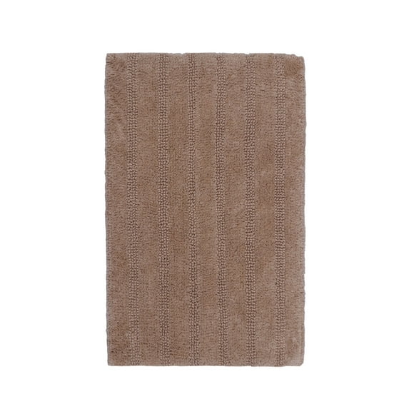 Knightsbridge Linear 220 GSF Reversible Bath Rug 21 x 34 - Natural