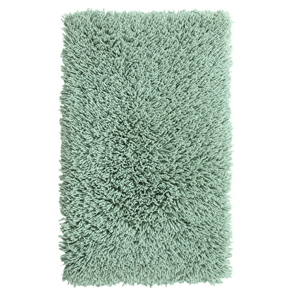 Knightsbridge Melbourne 220 GSF Non Skid Back Bath Rug 21 x 34 - Sage