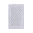 thumbnail image 1 of Knightsbridge Shooting Star 220 GSF Reversible Bath Rug 20 x 30 - White, 1 of 2