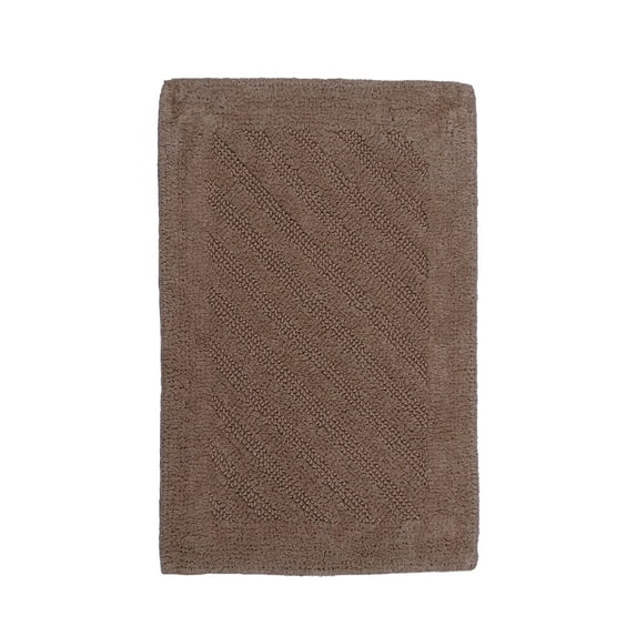 Knightsbridge Shooting Star 220 GSF Reversible Bath Rug 21 x 34 - Natural