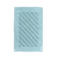 thumbnail image 1 of Knightsbridge Shooting Star 220 GSF Reversible Bath Rug 24 x 40 - Light Blue, 1 of 2