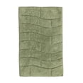 thumbnail image 1 of Knightsbridge Stylish And Comfortable All Season Traditional New Tile Design Cotton Bath Rug 21" X 34" Sage, 1 of 5