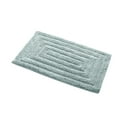thumbnail image 1 of Knightsbridge Stylish And Comfortable All Season Traditional Racetrack Design Cotton Bath Rug 17" X 24" Light Blue, 1 of 3