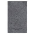 thumbnail image 1 of Knightsbridge Tuft Twisted 220 GSF Non Skid Back Bath Rug 20 x 30 - Silver, 1 of 2