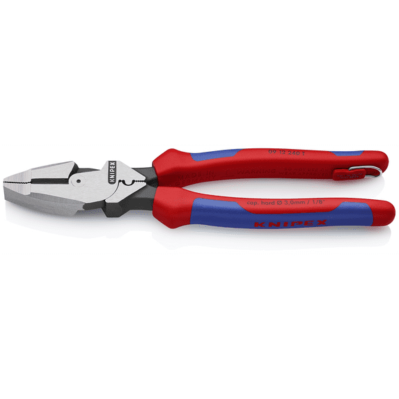 KNIPEX Lineman's Pliers, New Eng Puller/Crimper
