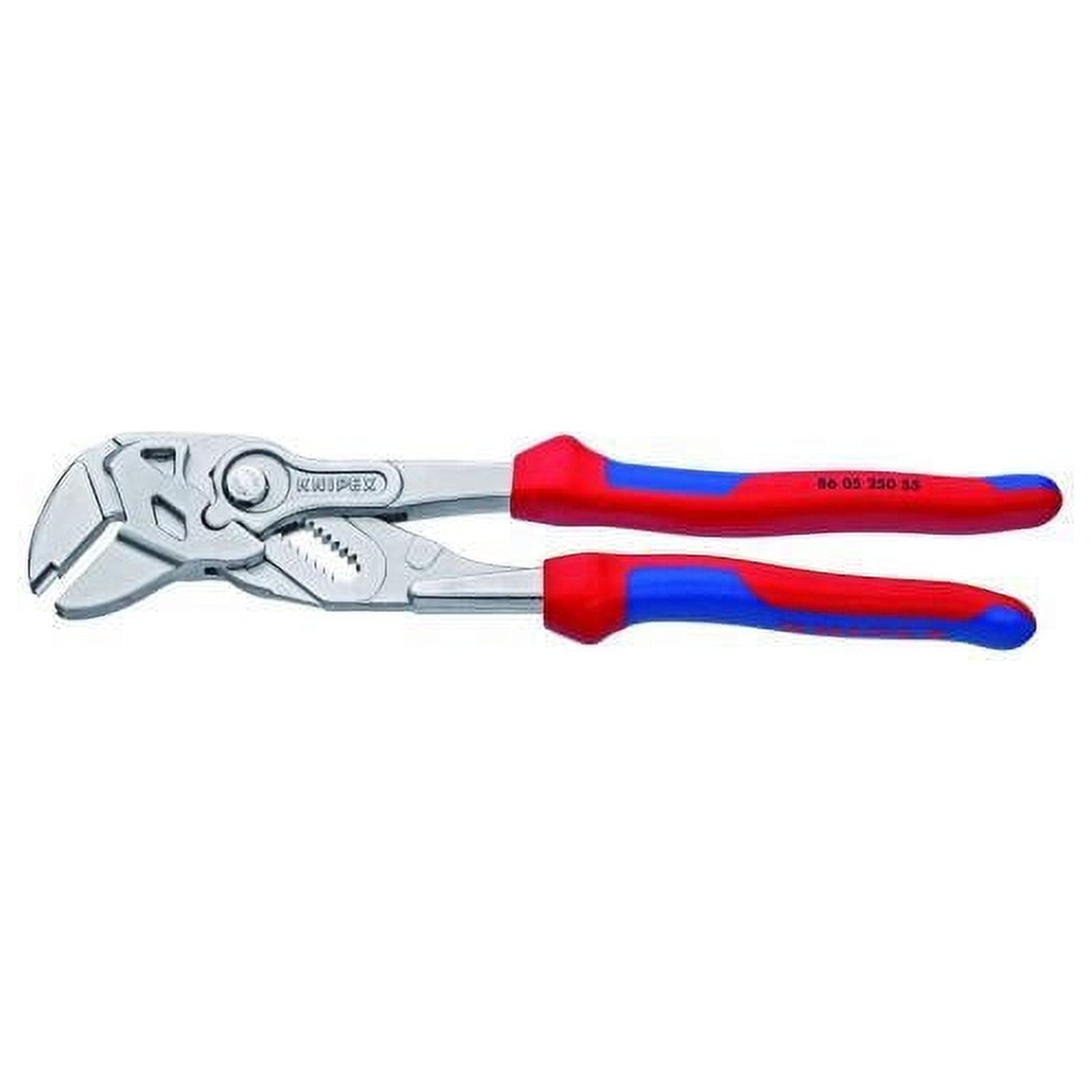 Knipex 10" Pliers Wrench  with Collar Breaker - Chrome MultiGrip