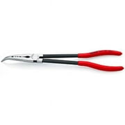 KNIPEX Tools - Extra Long Needle Nose Pliers, 45 Degree Angled Jaws 2881280