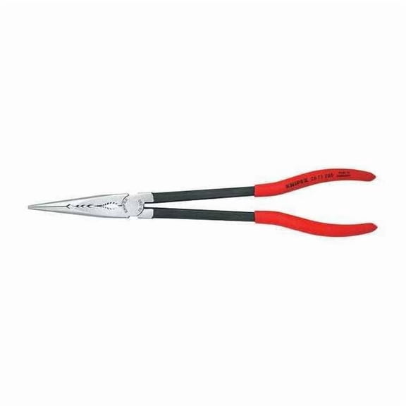 Knipex 11 in Needle Nose Plier Dipped Handle 28 71 280 SBA