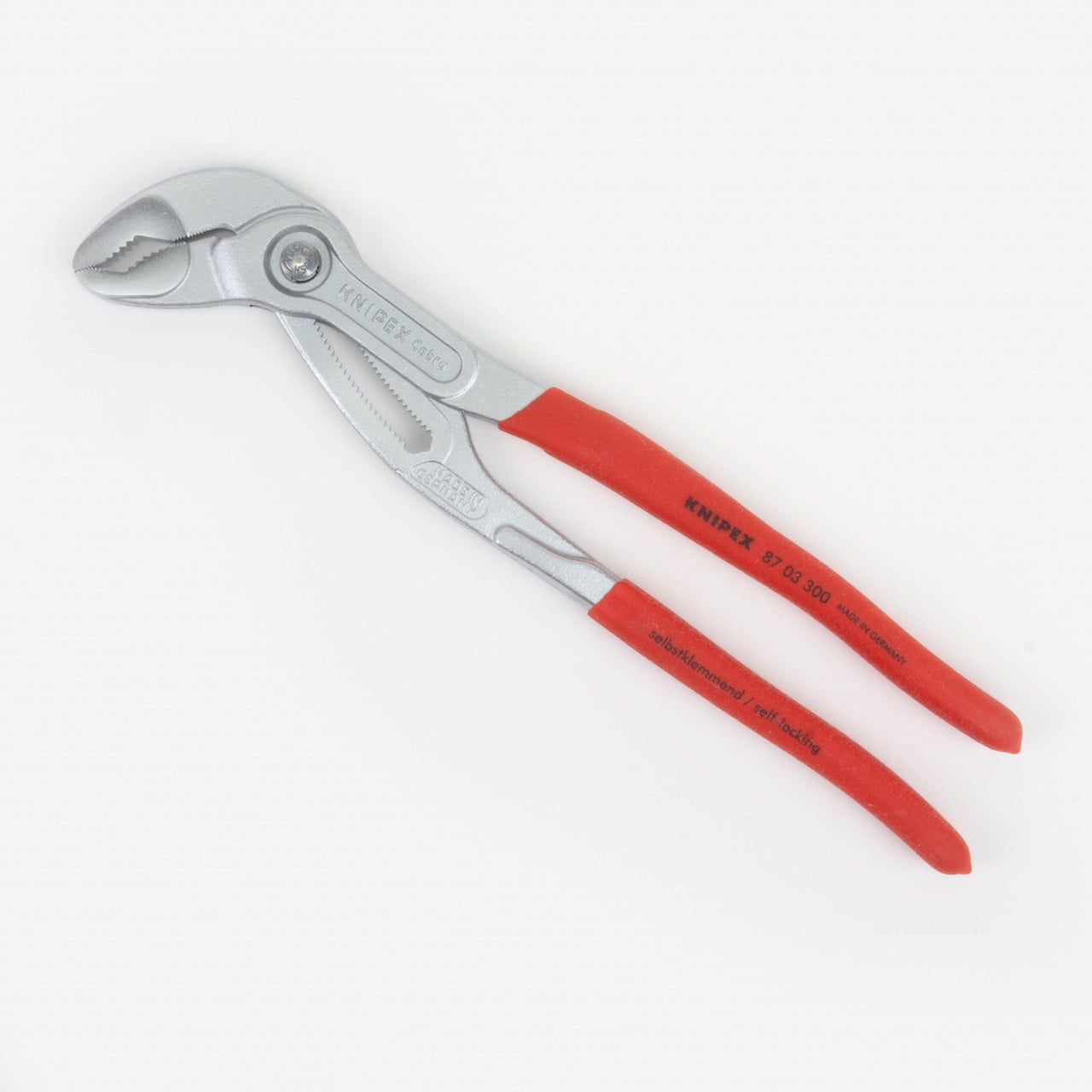 Knipex 12" Cobra Pliers - Chrome w/ Plastic Grip