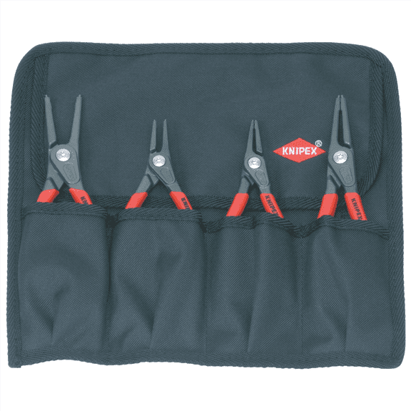 Knipex 1957 4-Piece Snap Ring Plier Set