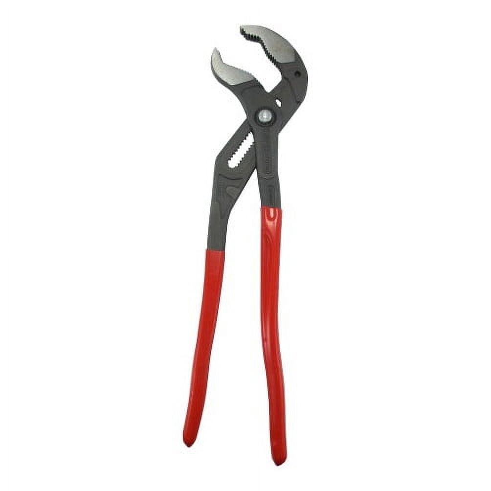Knipex 22" OAL, 4-1/2" Max Capacity, 20 Position Adjustable Tongue & Groove Pliers