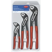 KNIPEX Tools 00 20 07 US1, Alligator Pliers 7, 10, and 12-Inch Set, 3-Piece