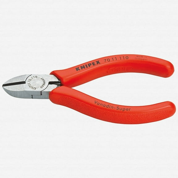 4 1/4 in 70 Diagonal Cutting Plier Standard Cut Narrow Nose Uninsulated