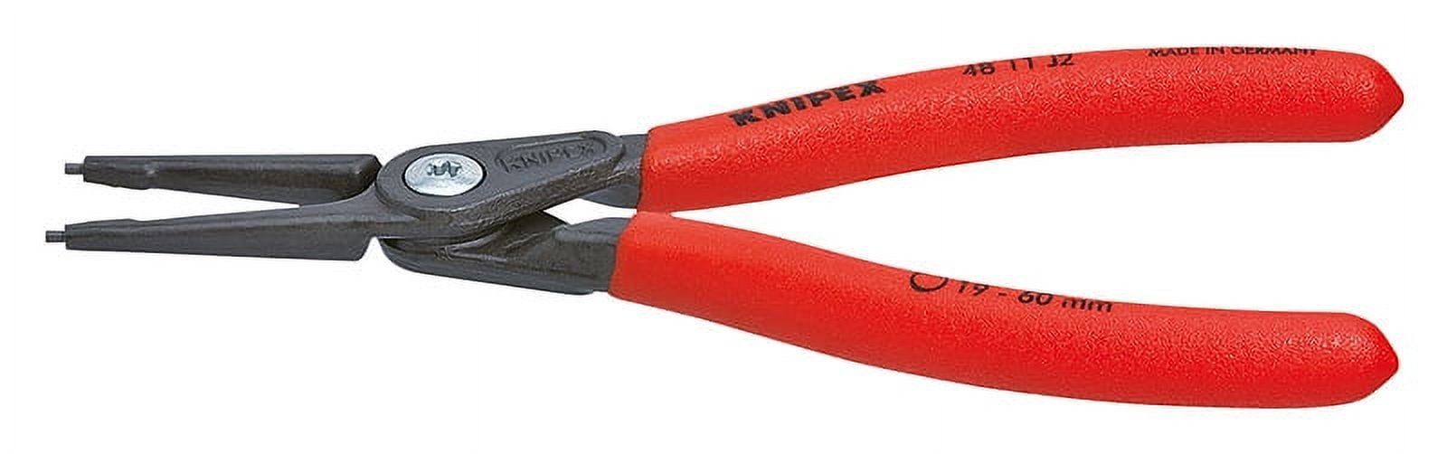 Knipex 48 11 J2 SBA Internal Straight Precision Retaining Ring Pliers 7.25-Inch