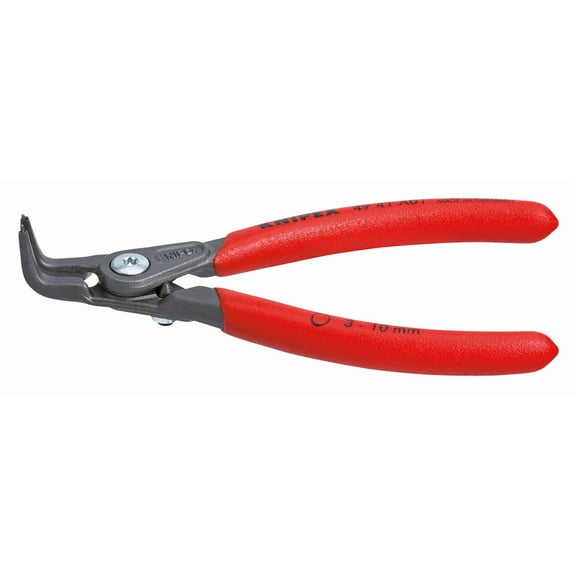 Knipex 49 41 A01 Circlip Pliers for external circlips 3-10mm 90° angled in grey