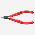 thumbnail image 1 of Knipex 5" Electronics Diagonal Cutters w/ Bevel and Lead Catcher - Plastic Grip, 1 of 2