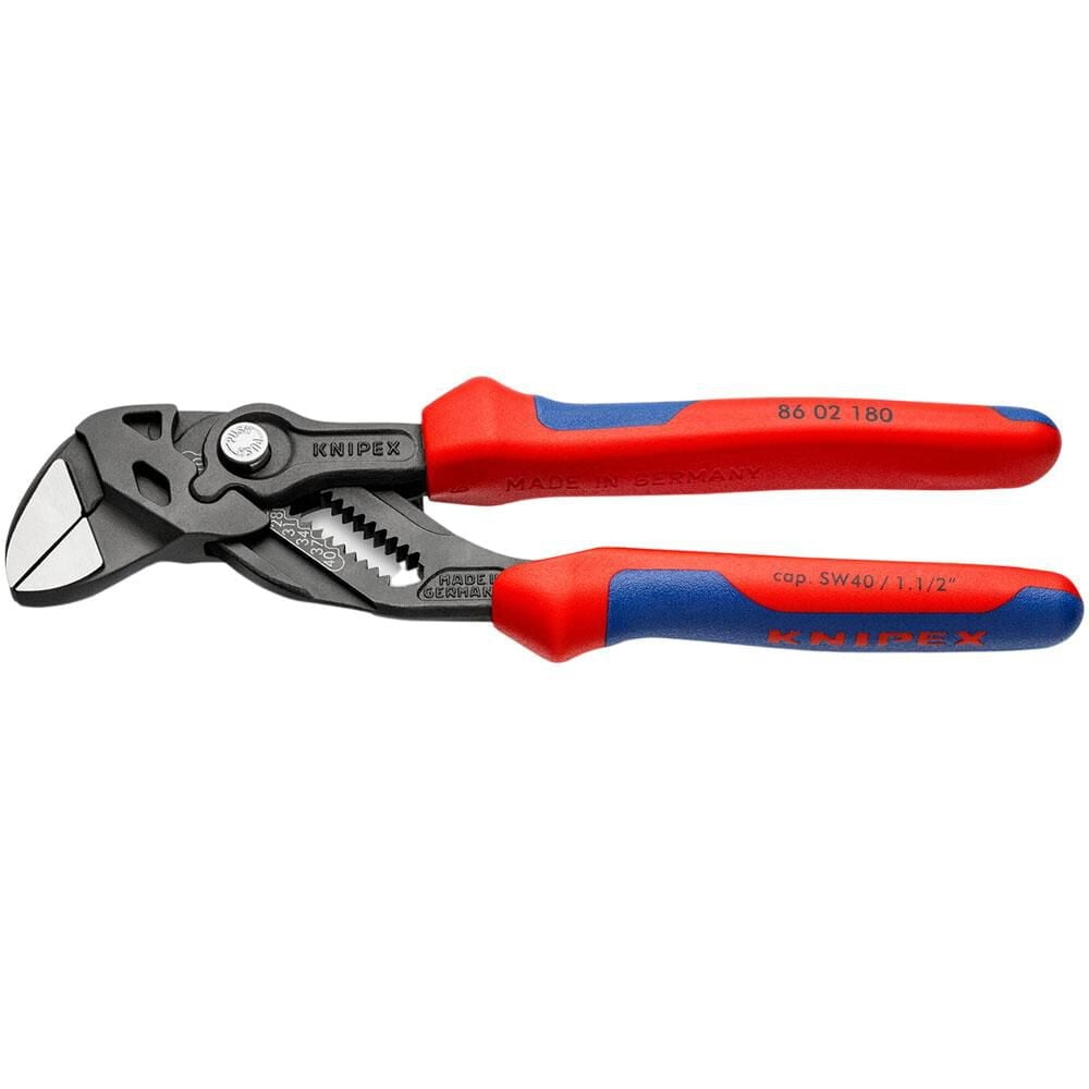 KNIPEX Tools - Pliers Wrench, Black Finish, Multi-Component (8602180)