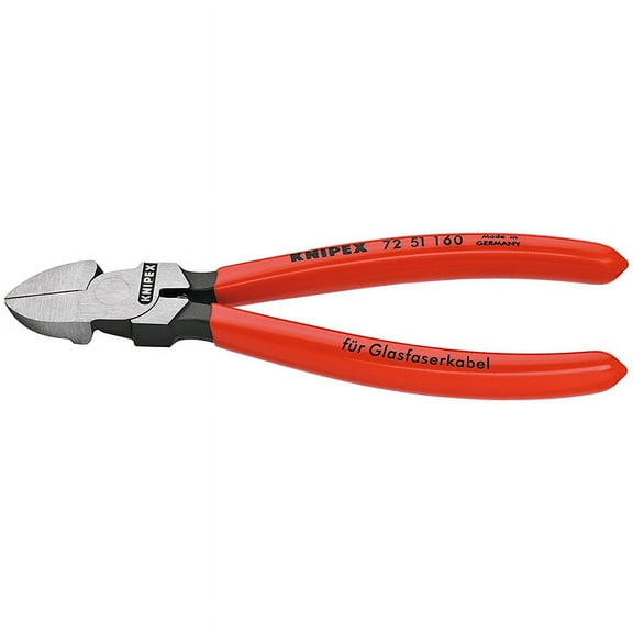 Knipex 72 51 160 Diagonal Cutter For Fibre optics 6, 3"