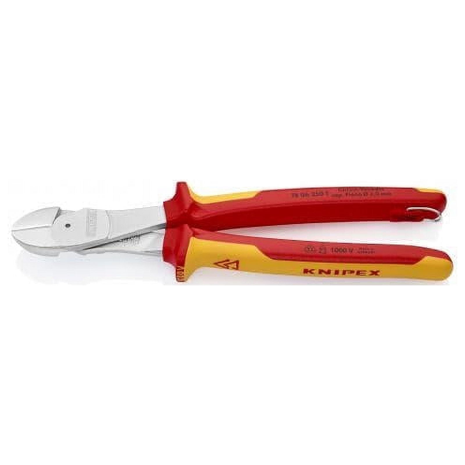Knipex 74 06 250 High Leverage Diagonal Cutters - 9.84" (250mm), VDE Tested
