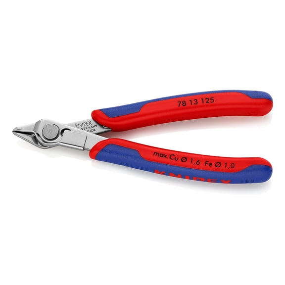 Knipex 78 13 125 Electronics Cutter 'Super-Knips' 4,92' with opening spring
