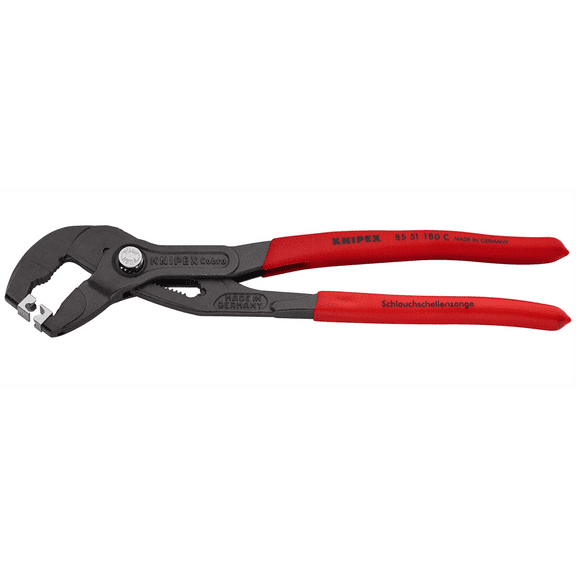 Knipex 8551180C 7" Hose Clamp Pliers for Click Clamps