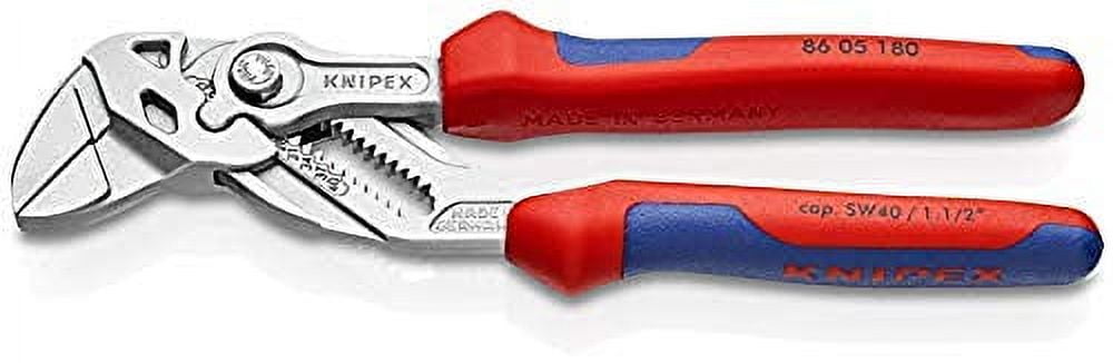 knipex 86 05 180 pliers wrenches 7,09" with soft handle