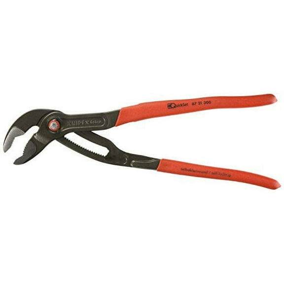 Knipex 87 21 300 SB Water Pump Pliers"Cobra Quickset" 11,81" in blister packaging
