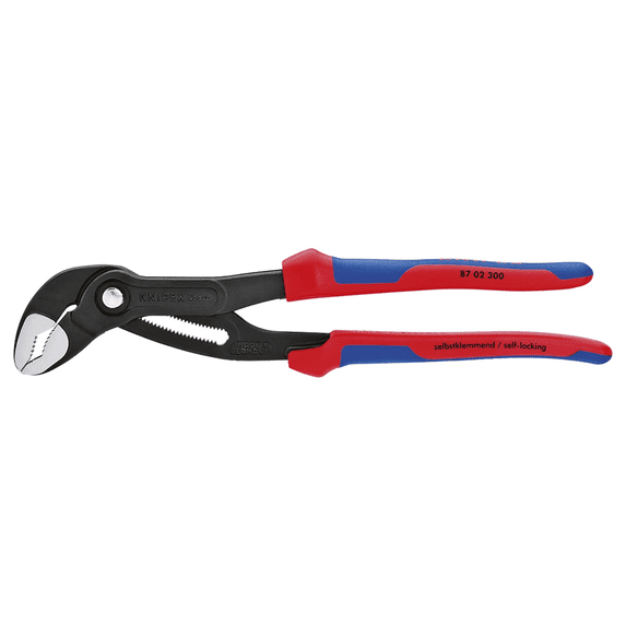 Knipex 8702300 12" Cobra Pliers With Comfort Grip