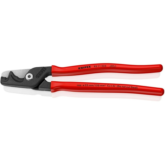 Knipex 95 11 225 SBA StepCut XL Cable Shears, 9"