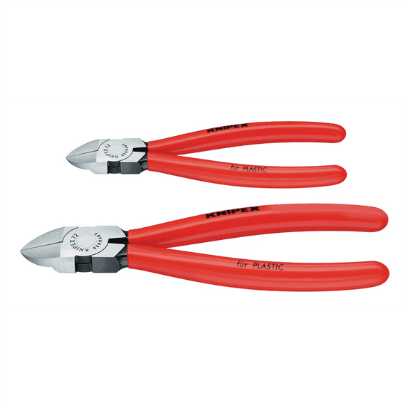 Knipex 9K008090US 2-Piece Flush Cut Diagonal Cutters Set