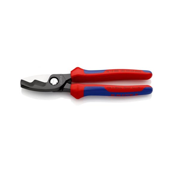 Knipex Cable Shears With Twin Cutting Edge 200 Mm