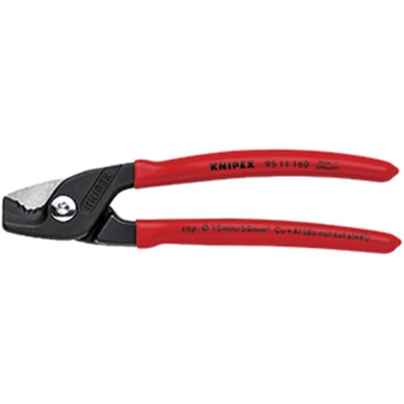 Knipex Cable Shears with Stepcut Edges