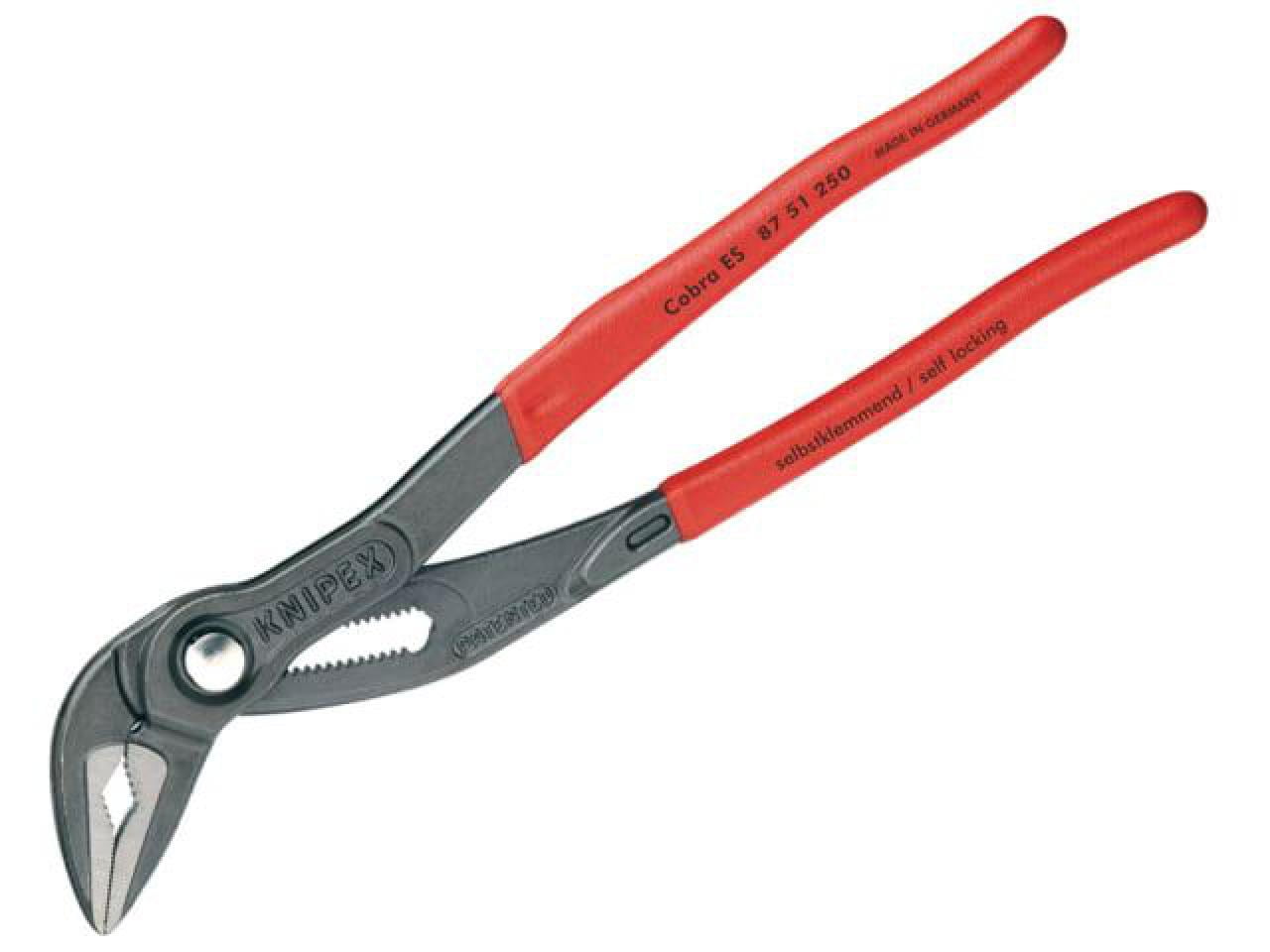 Knipex - Cobra® ES Extra Slim Water Pump Pliers PVC Grip 250mm