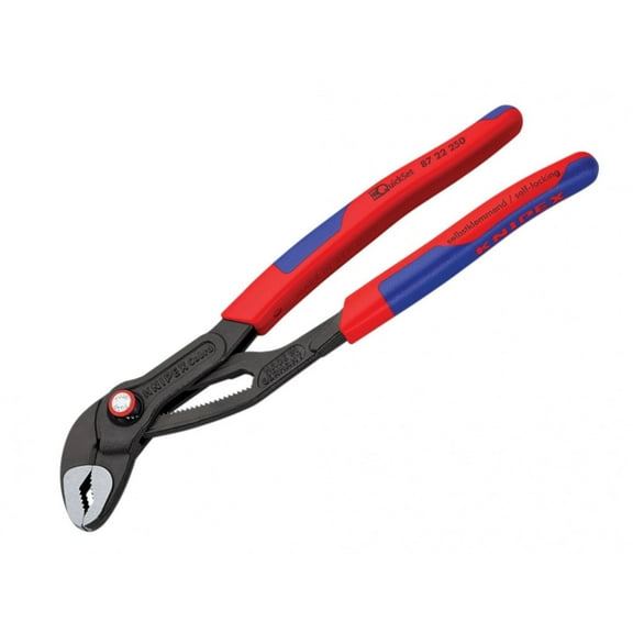 Knipex Cobra Quickset Water Pump Pliers Pvc Grips