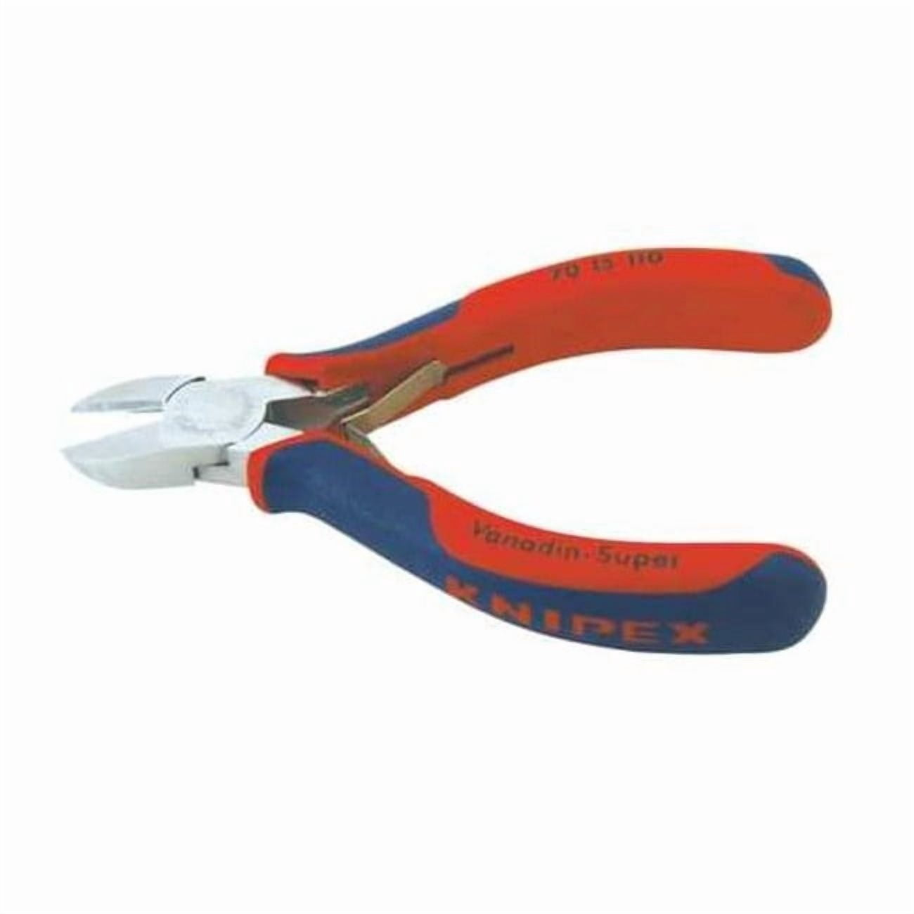 Knipex Diagonal Cutting Plier,4-1/4" L