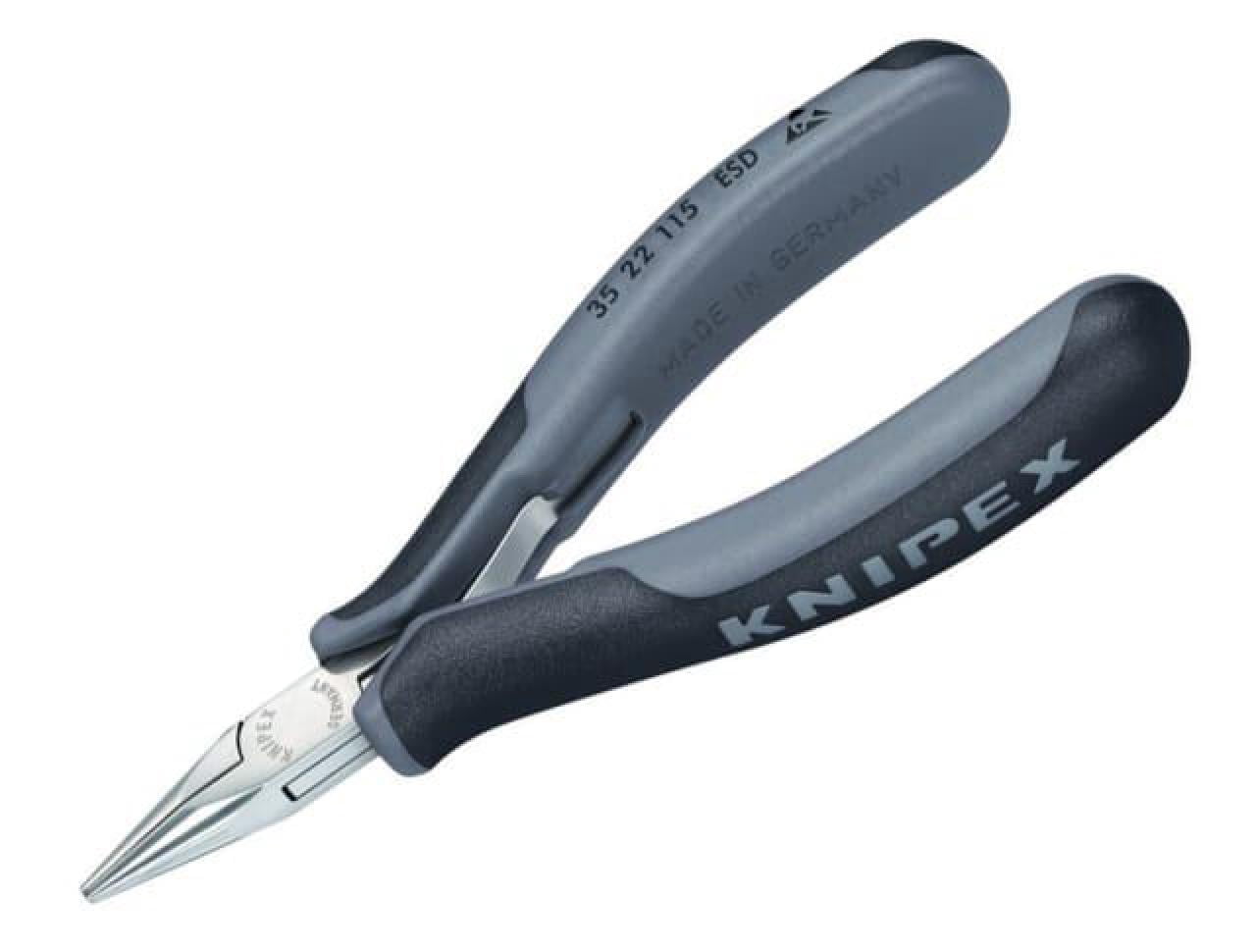 Knipex - ESD Electronics Half Round Jaw Pliers 115mm
