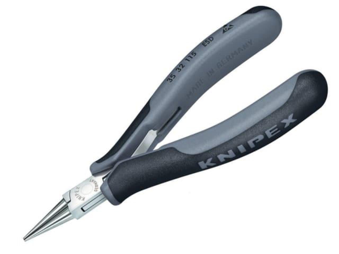 Knipex - ESD Electronics Round Nose Pliers 115mm