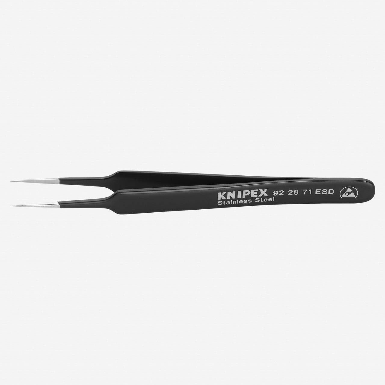 Knipex ESD Precision Tweezers needlepoint shape, straight pattern