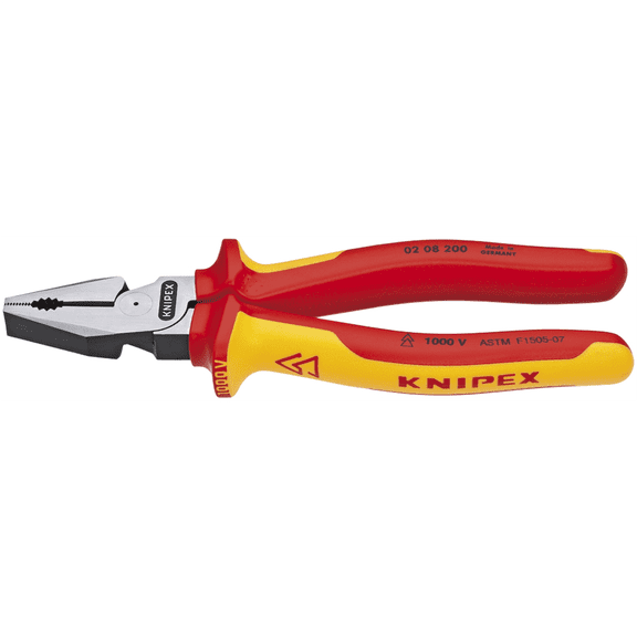KNIPEX HIGH LEV. COMBO. PLIERS-1,000V INSLTD