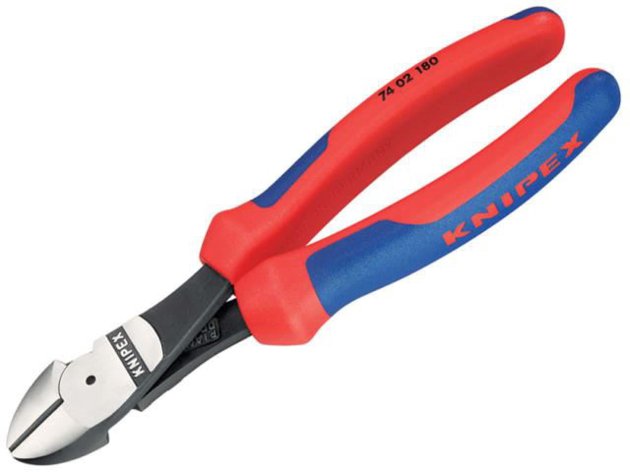 Knipex - High Leverage Diagonal Cutters Multi-Component Grip 180mm (7in)