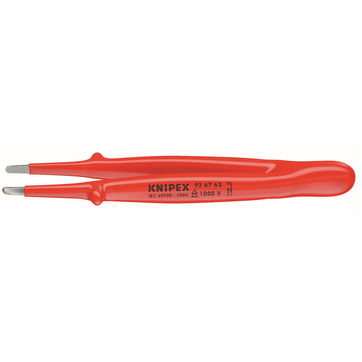 Knipex 92-67-63 Precision Tweezers insulated blunt tips