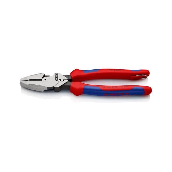 Knipex 09 12 240 SBA Lineman's New England Comfort Grip with Tape Puller & Crimper