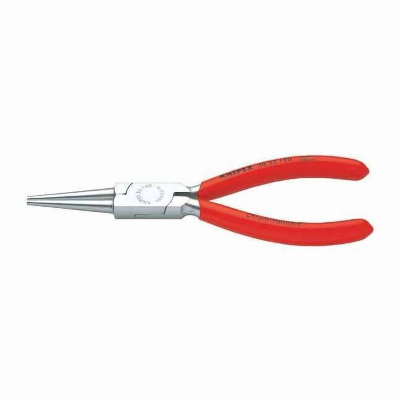 Knipex 6 1/4 in 30 Long Nose Plier Plastic Coated Handle 30 33 160